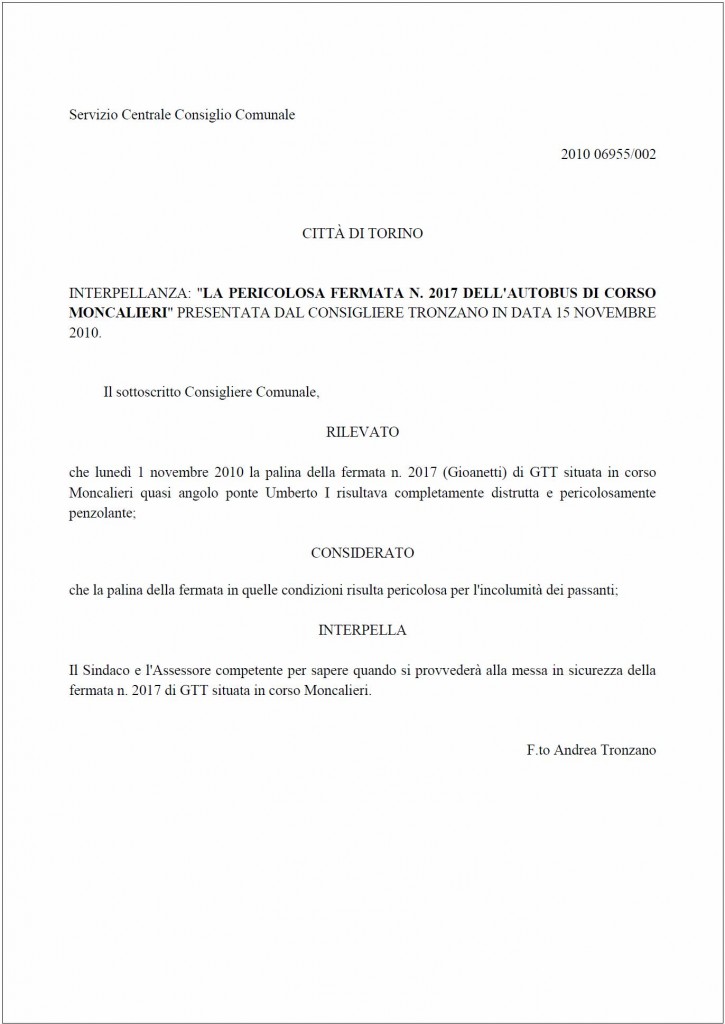 15.11.10_Interpellanza_Fermata_Pericolosa