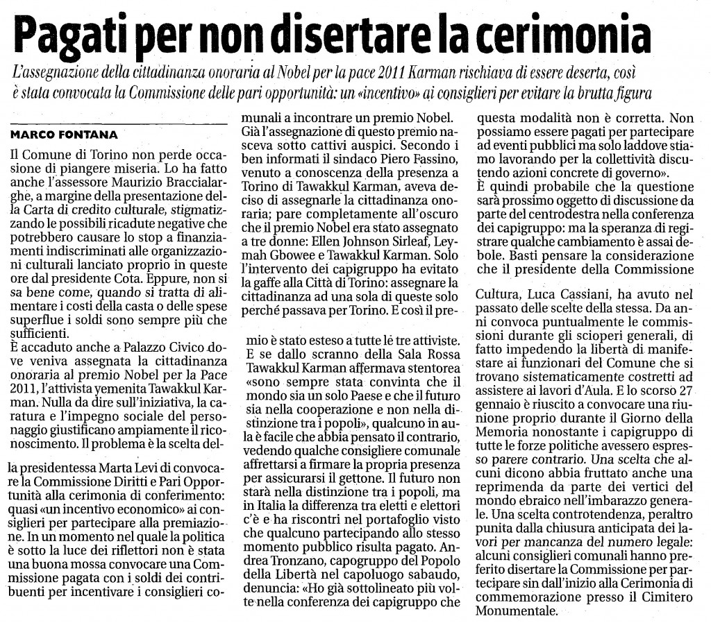 09.02.12_GiornalePiemonte_Comune