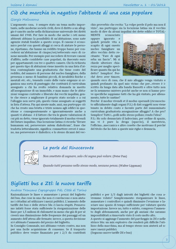 Newsletter n.2-2012-3