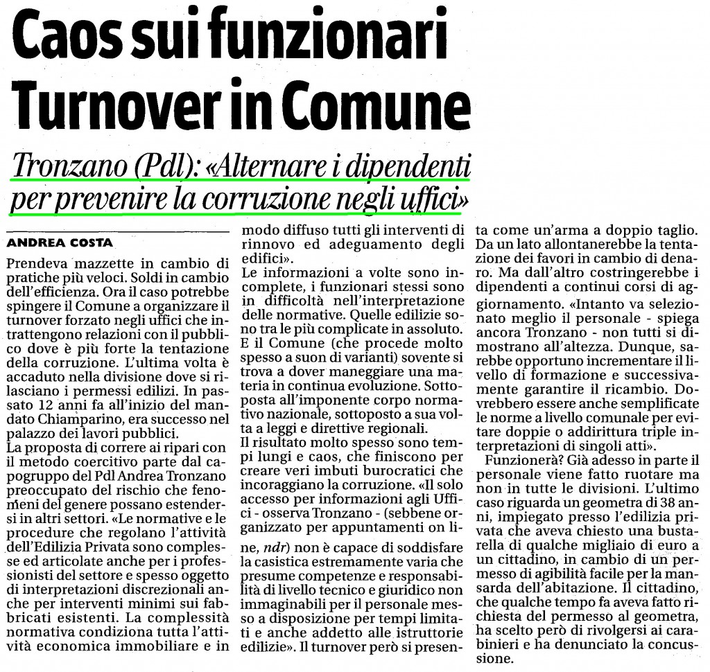 07.05.12_GiornalePiemonte_Turn over