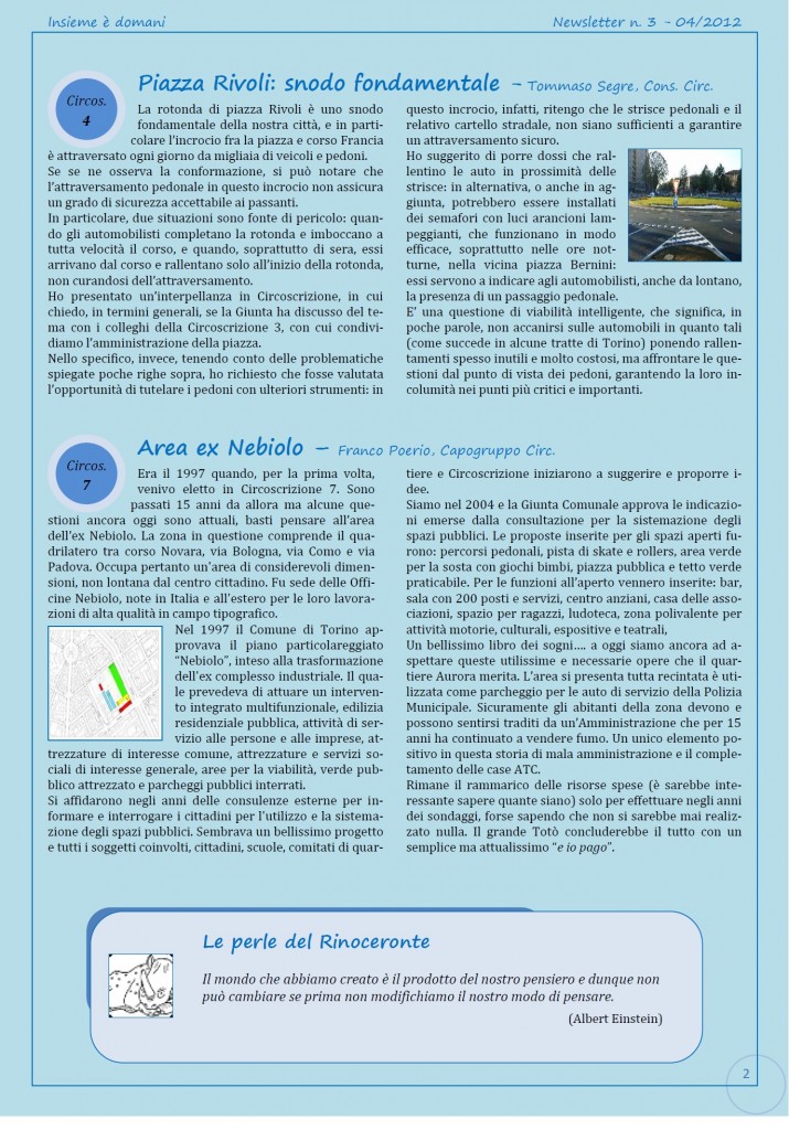 Newsletter n.3-2012-2