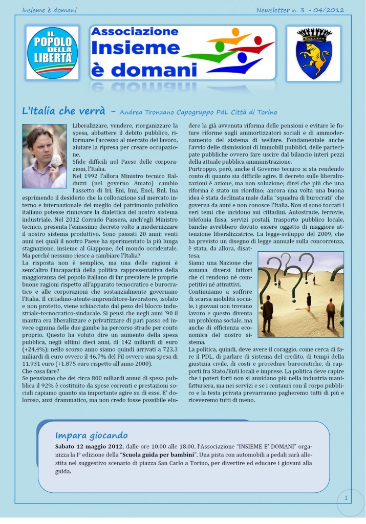 Newsletter n.3-2012