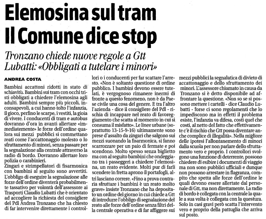 12.05.12_GiornalePiemonte_Elemozina