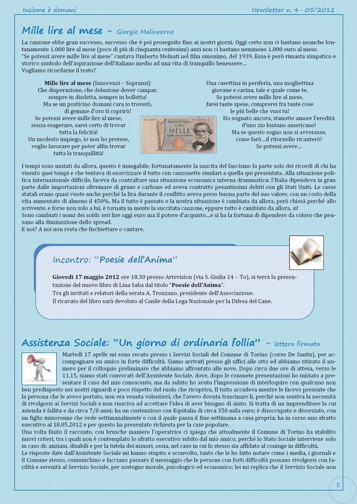 Newsletter n.4-2012-5