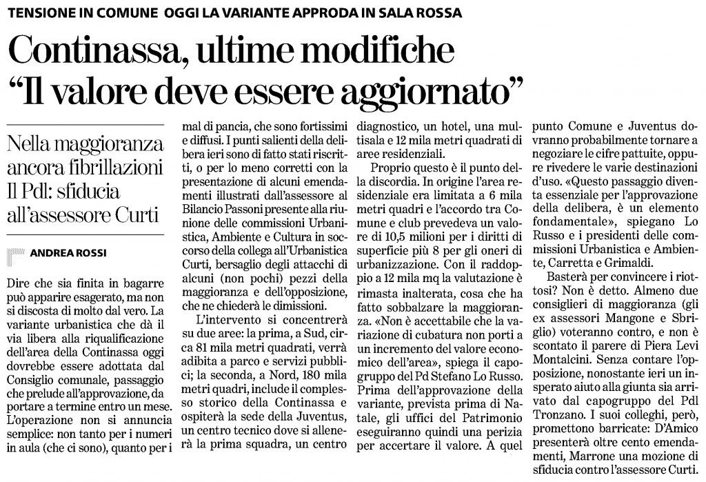 08.11.12_ Stampa_Continassa