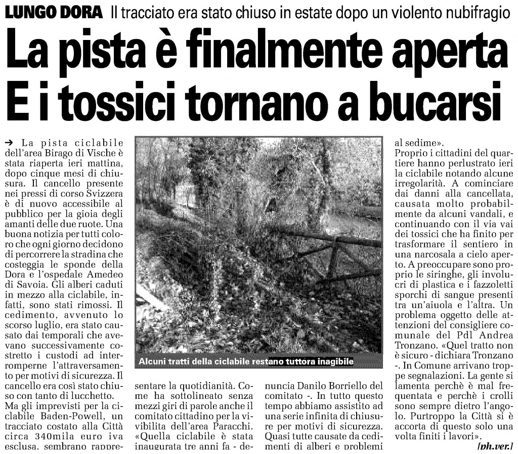 06.12.12_ToCronaca_Pista