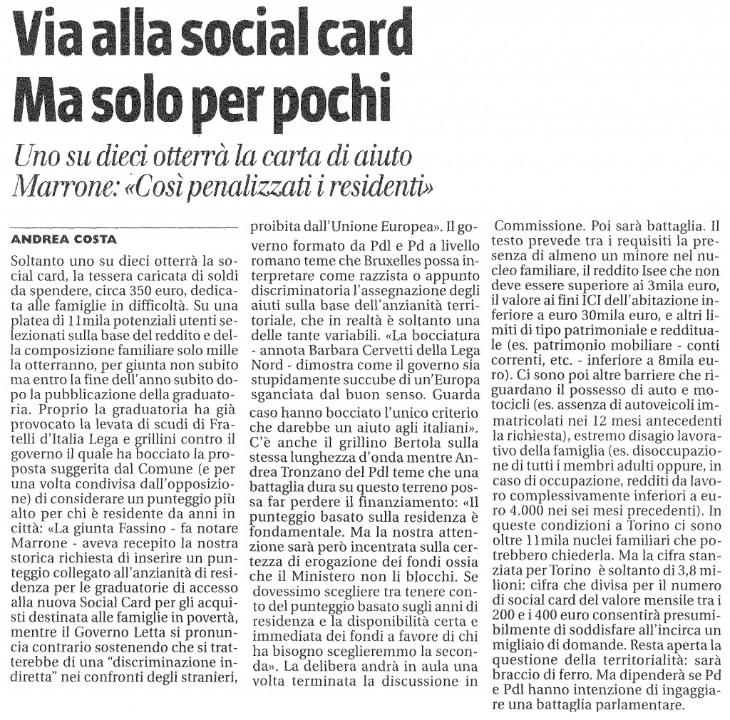 31.05.13_GiornalePiemonte_Social Card