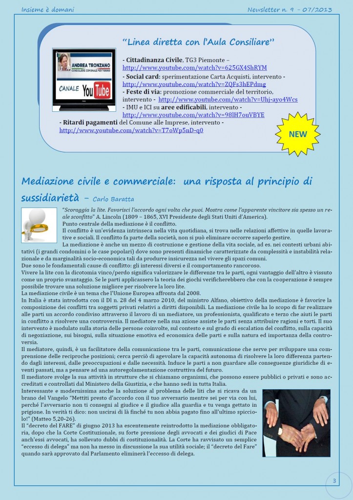 Newsletter n.9-2013-3