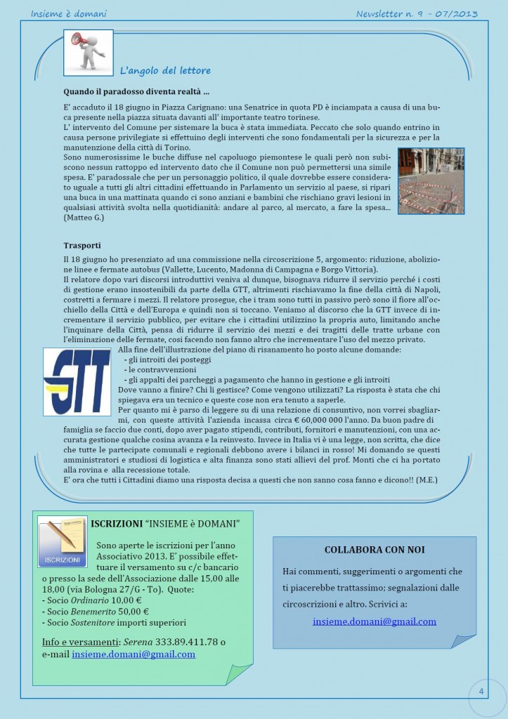 Newsletter n.9-2013-4