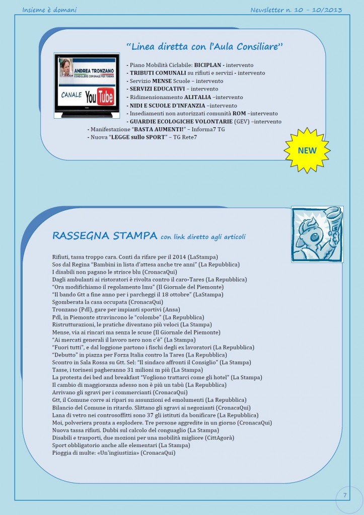 Newsletter n.10-2013-7