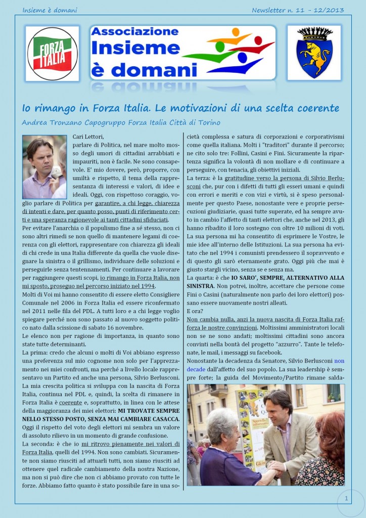 Newsletter n.11-2013