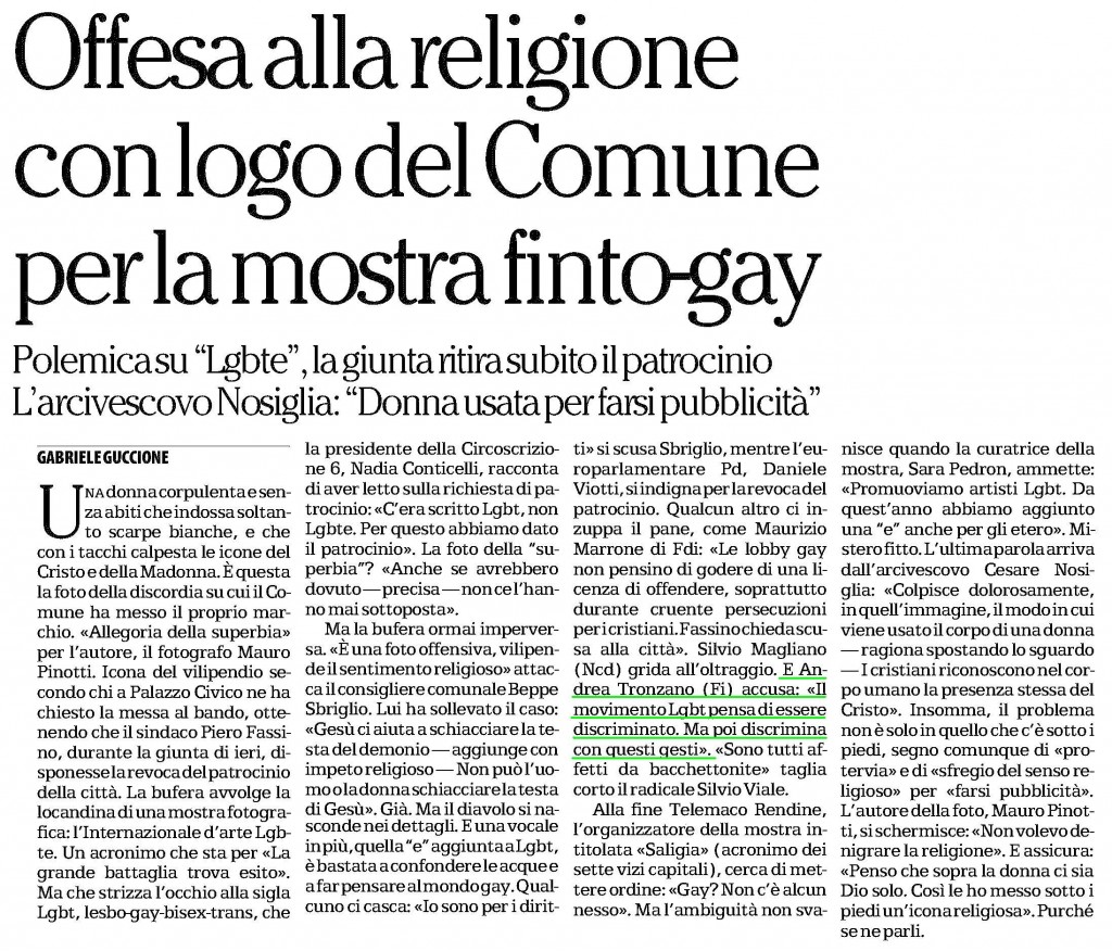 03.09.14_Repubblica_Mostra LGBTE