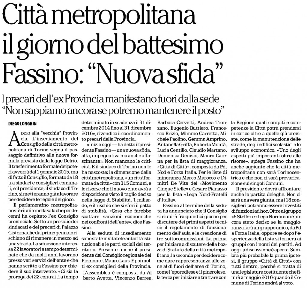 31.10.14_Repubblica_Città Metropolitana