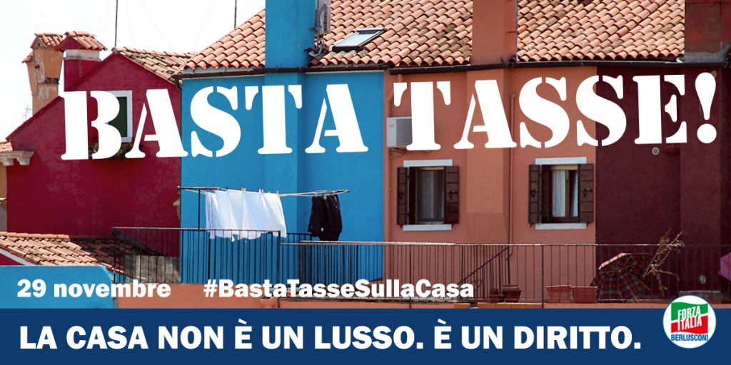 basta tasse casa