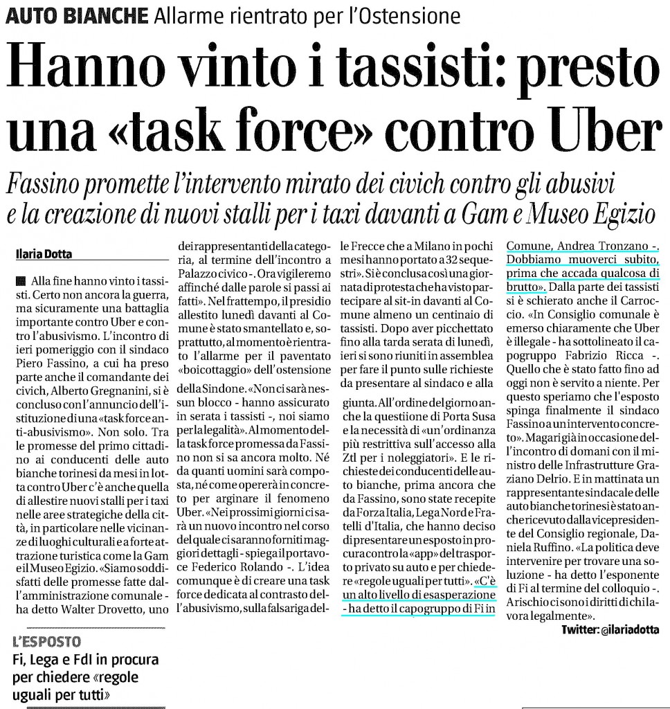 15.04.15_GiornalePiemonte_Taxi