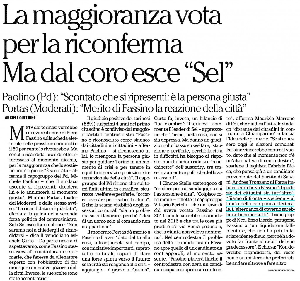 04.06.15_Repubblica_Fassino secondo mandato